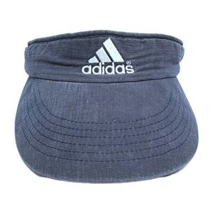 Adidas Visor Hat Cap StrapBack Gray Adjustable Golf Tennis Beach